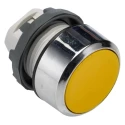 ABB MP1 Series Yellow Momentary Push Button Head 22.5 mm Cutout IP66 1SFA611100R2003