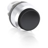ABB MP3 Series Black Momentary Push Button Head 22.5 mm Cutout 1SFA611102R3006 MP3-30B