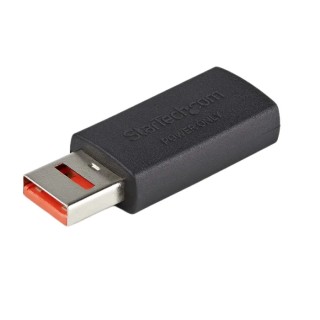 StarTech.com USB 2.0 Female USB 2.0 Type A to Female USB 2.0 Type A Adapter, Black Thermoplastic Elastomer USBSCHAAMF