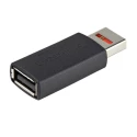 StarTech.com USB 2.0 Female USB 2.0 Type A to Female USB 2.0 Type A Adapter, Black Thermoplastic Elastomer USBSCHAAMF
