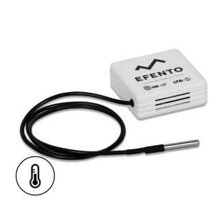Efento Bluetooth Temperature Data Logger with AA Battery, Single Channel, IP30, -55°C to 70°C 5906660327035