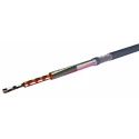 AXINDUS HIFLEX-CY Control Cable, 5 Cores 0.5mm² 20 AWG, 100 m, Screened, Grey Polyvinyl Chloride Sheath 90510050