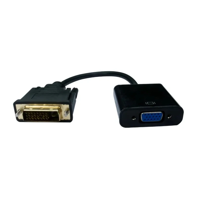 RS PRO DVI-D to VGA Monitor Adapter Female Connector Polyvinyl Chloride Housing 250mm Length 236-9105