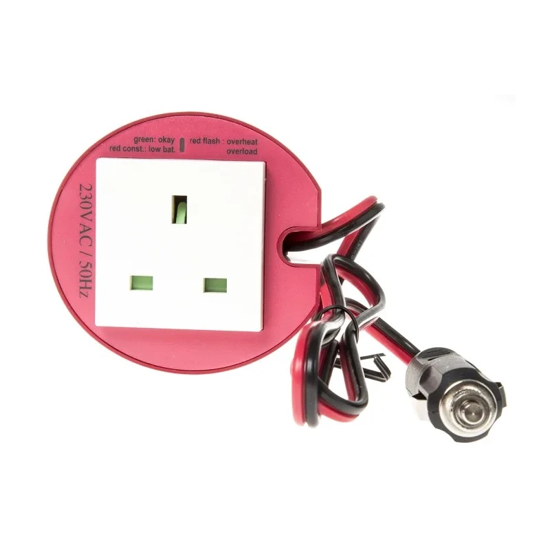 Sterling Power 200W Power Inverter 12V DC Input 230V Output with Thermal and Overload Protection I12100UK
