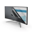 StarTech.com 34 in Transparent Plastic Privacy Screen for Monitor with Antimicrobial Matte Finish PRIVSCNMON34W