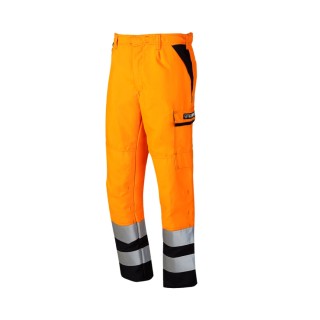 Sioen Navy Orange Arc Flash Trousers Hi-Vis Size 32R S101-022V-32R