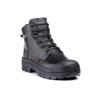 Goliath Black Aluminium Toe Capped Men's Safety Boots Size 7 EU 41 Antistatic SRC Slip Resistant EN ISO 20345:2011 F2AR1338