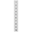 Siemens Marker Strip for Use With Terminal Block Standard Labelling System 8WH8141-2AC05