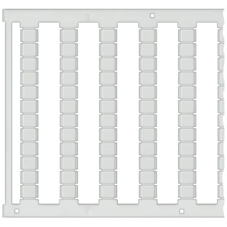 Siemens Marker Strip for use with Standard Labelling System, Terminal Block, White, Series 8WH8203 8WH8203-2AA05