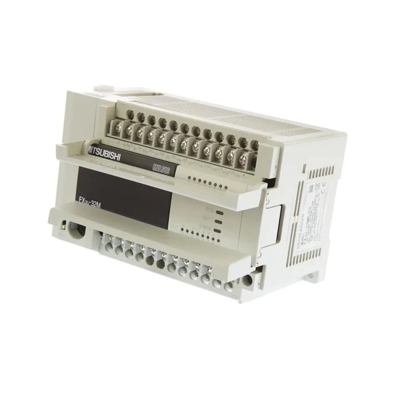 RS PRO FX3U Series Logic Module 16 Input Sink, 16 Relay Outputs, 8A Contact Rating, DIN Rail Mount FX3U-32MR/ES