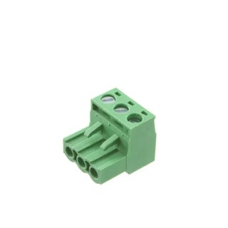 RS PRO Pluggable Terminal Block 3-Contact 5.08 mm Pitch 1 Row 15A Polyamide Housing 300V 237-8448