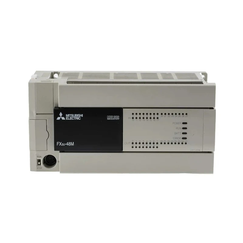 RS PRO FX3U Series Logic Module 24-Input Sink, 24 Relay Outputs, 8A Output Current FX3U-48MR/ES
