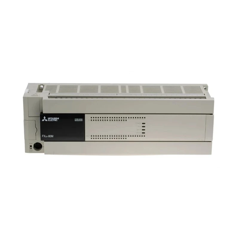 Mitsubishi FX3U Series Logic Module, 40-Input Sink, 40 Relay Outputs, 8A Output Current, 100-240V AC, DIN Rail FX3U-80MR/ES