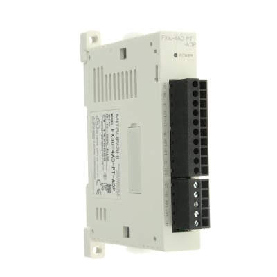Mitsubishi Electric MELSEC FX Series PLC I/O Module FX3U-4AD-PT-ADP