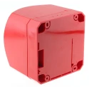 Klaxon Nexus 120 Series Electronic Sounder Surface Mount Red Polycarbonate, IP66 120 dB 60V DC PNS-0005