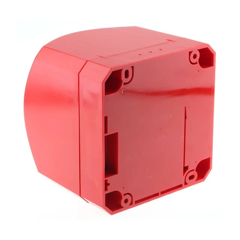 Klaxon Nexus 120 Series Electronic Sounder Surface Mount Red Polycarbonate, IP66 120 dB 60V DC PNS-0005