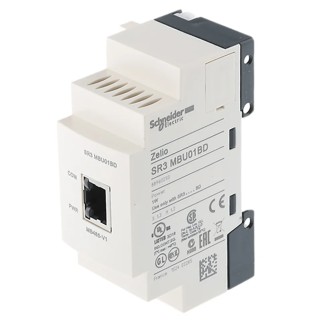 Schneider Electric PLC I/O Module Zelio Logic 24V dc SR3MBU01BD