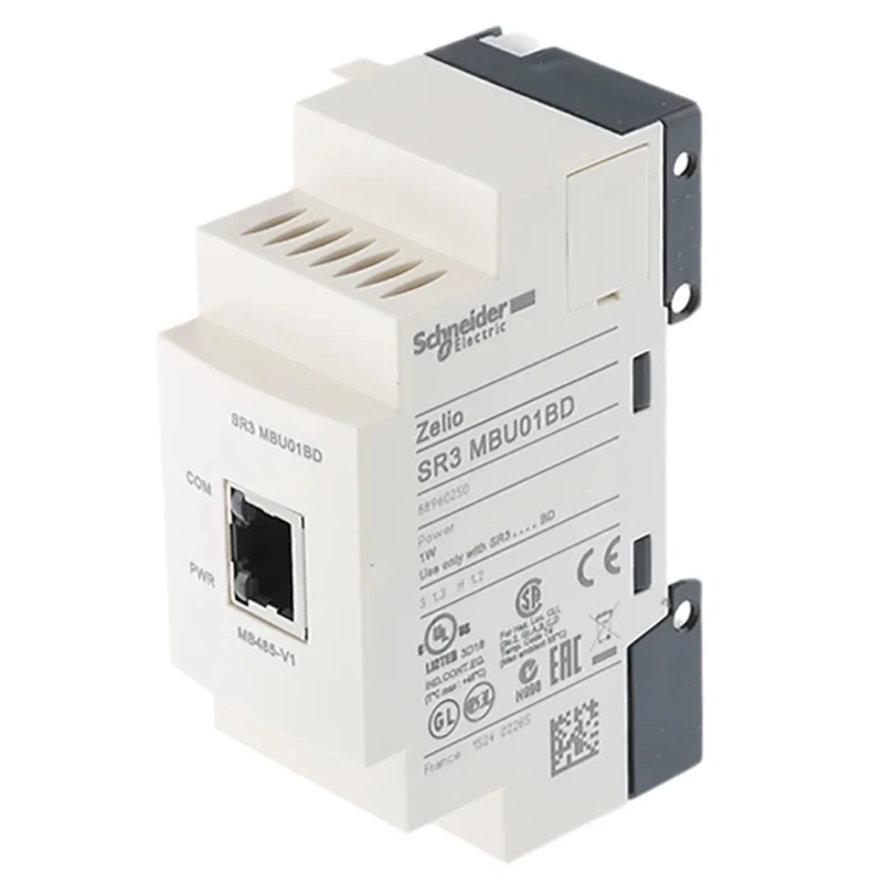 Schneider Electric PLC I/O Module Zelio Logic 24V dc SR3MBU01BD