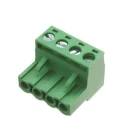 RS PRO Pluggable Terminal Block 4-Contact 5 mm Pitch 1 Row 300V 15A Polyamide Housing Female Connector 237-8450