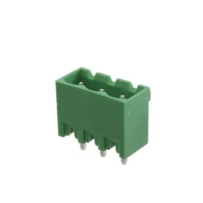 RS PRO Pluggable Terminal Block 3-Contact 5 mm Pitch 1 Row 15A 300V Polyamide Housing 237-8493