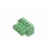 RS PRO Pluggable Terminal Block 4-Contact 3.81 mm Pitch 1 Row 300V Polyamide Housing Female Connector 8A 237-8478