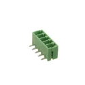 RS PRO Pluggable Terminal Block 5-Contact 3.81 mm Pitch 1 Row 8A 300V Polyamide Green Male Connector Maintained 237-8578