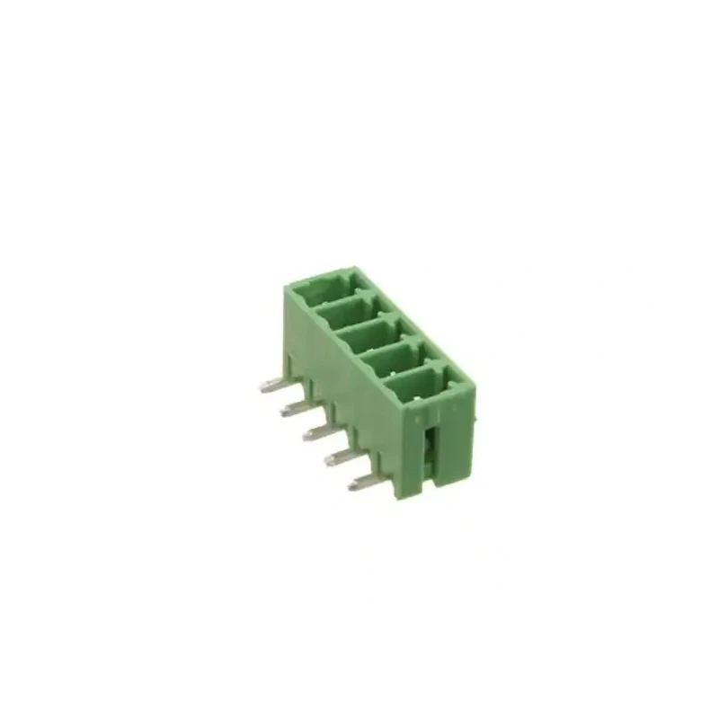 RS PRO Pluggable Terminal Block 5-Contact 3.81 mm Pitch 1 Row 8A 300V Polyamide Green Male Connector Maintained 237-8578