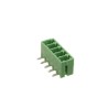 RS PRO Pluggable Terminal Block 5-Contact 3.81 mm Pitch 1 Row 8A 300V Polyamide Green Male Connector Maintained 237-8578