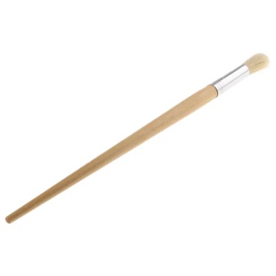 Cottam Thin 16 mm Fibre Paint Brush with Round Bristles 237-9207