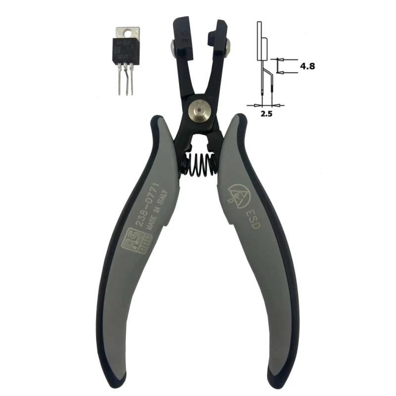 RS PRO 1-Piece Forming Plier Linesman, 158mm Overall, ESD Safe 238-0771