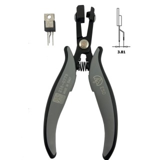 RS PRO Forming Plier Linesman 155mm Overall ESD Safe Carbon Steel Chrome Finish 238-0779