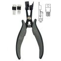 RS PRO 1-Piece Forming Plier Linesman Carbon Steel Chrome Finish Insulated Handle ESD Safe 158mm 238-0773
