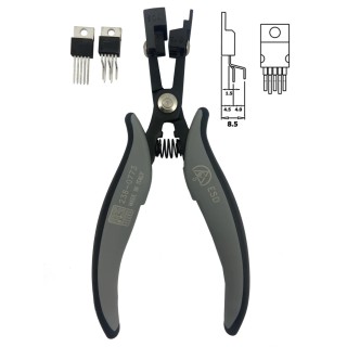 RS PRO 1-Piece Forming Plier Linesman Carbon Steel Chrome Finish Insulated Handle ESD Safe 158mm 238-0773