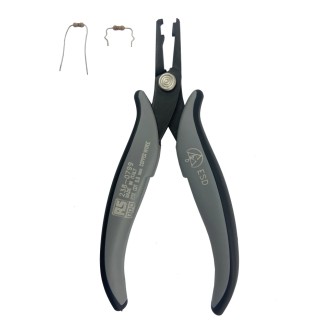 RS PRO 1-Piece Forming Plier Serrated 150mm Overall Length ESD Safe 238-0799