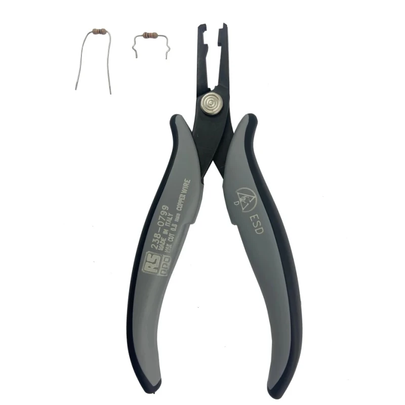 RS PRO 1-Piece Forming Plier Serrated 150mm Overall Length ESD Safe 238-0799