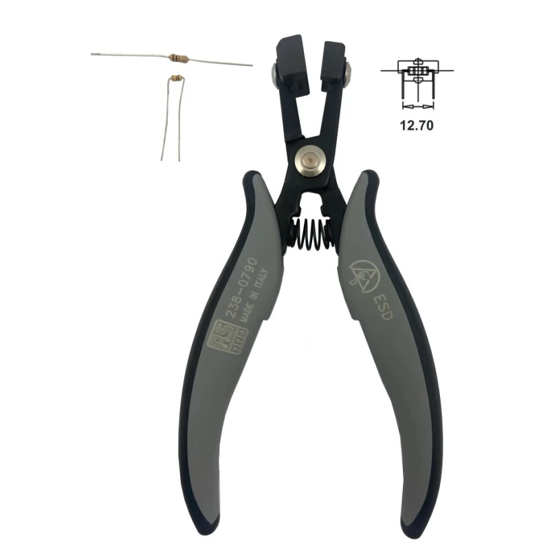 RS PRO 1-Piece Forming Plier Serrated, 150mm Overall Length, 32mm Jaw ESD Safe 238-0790