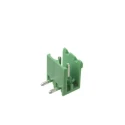 RS PRO Pluggable Terminal Block, 2-Contact, 5 mm Pitch, 1 Row, Green Polyamide Housing, Vertical Connector 237-8516