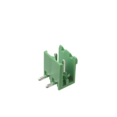 RS PRO Pluggable Terminal Block, 2-Contact, 5 mm Pitch, 1 Row, Green Polyamide Housing, Vertical Connector 237-8516