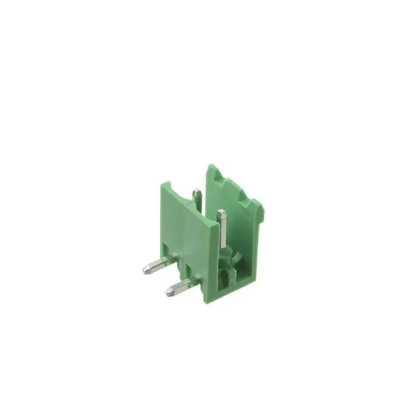 RS PRO Pluggable Terminal Block, 2-Contact, 5 mm Pitch, 1 Row, Green Polyamide Housing, Vertical Connector 237-8516