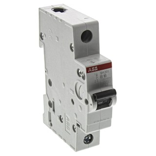 ABB ComPact Home Miniature Circuit Breaker, 1-Pole, 16A, Type B, 440V AC, 60V DC, 6 kA Breaking Capacity SH200