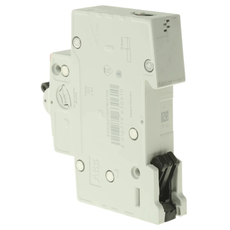 ABB ComPact Home Miniature Circuit Breaker 1-Pole 10A Type B 440V AC 60V DC 6kA Breaking Capacity SH200