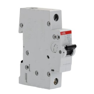 ABB ComPact Home Miniature Circuit Breaker, 1-Pole, 20A, Type B, 440V AC, 60V DC, 6kA Breaking Capacity SH200