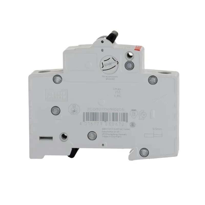 ABB ComPact Home Miniature Circuit Breaker, 1-Pole, 20A, Type B, 440V AC, 60V DC, 6kA Breaking Capacity SH200