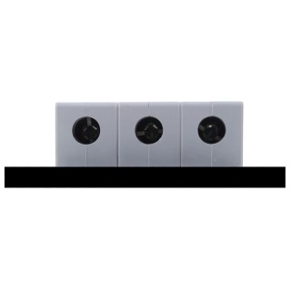 ABB ComPact Home SH200 Miniature Circuit Breaker, 3-Pole, 20A, Type C, 440V AC, 6 kA Breaking Capacity SH200