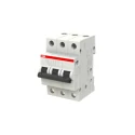 ABB ComPact Home Miniature Circuit Breaker 3 Pole 10A Type C 440V AC 440V DC 6 kA Breaking Capacity SH200