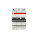 ABB ComPact Home Miniature Circuit Breaker 3 Pole 10A Type C 440V AC 440V DC 6 kA Breaking Capacity SH200