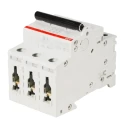 ABB ComPact Home Miniature Circuit Breaker 3 Pole 10A Type C 440V AC 440V DC 6 kA Breaking Capacity SH200