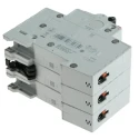 ABB ComPact Home Miniature Circuit Breaker, 3-Pole, 16A, Type C, 440V AC, 6 kA Breaking Capacity SH200