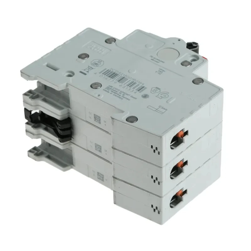 ABB ComPact Home Miniature Circuit Breaker, 3-Pole, 16A, Type C, 440V AC, 6 kA Breaking Capacity SH200
