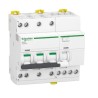 Schneider Electric Residual Current Circuit Breaker with Overload Protection, 25A Current Rating, 3-Pole, 30 mA A9DA3725